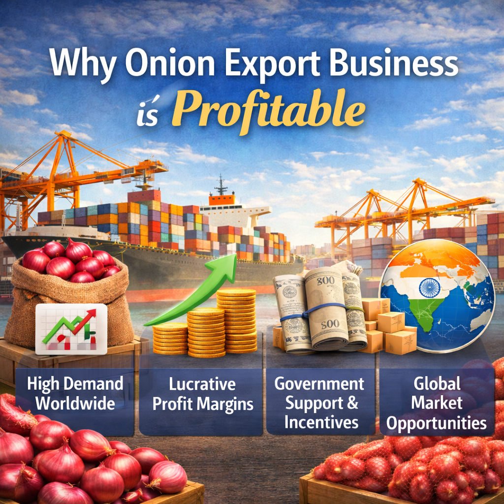 Why Onion Export Business is Profitable